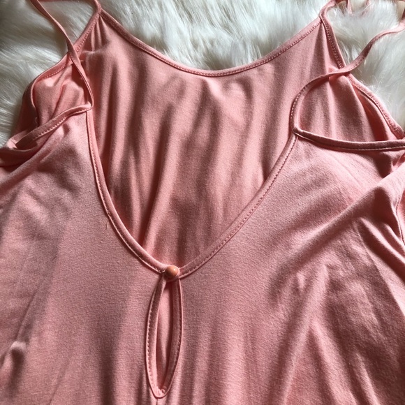 Blush Hi Lo Tank Top - Picture 2 of 5